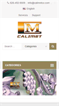 Mobile Screenshot of calimetco.com